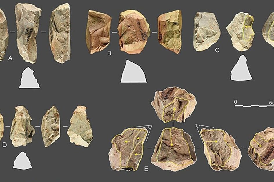 Ferramentas de pedra neandertais na China e suas implicações
