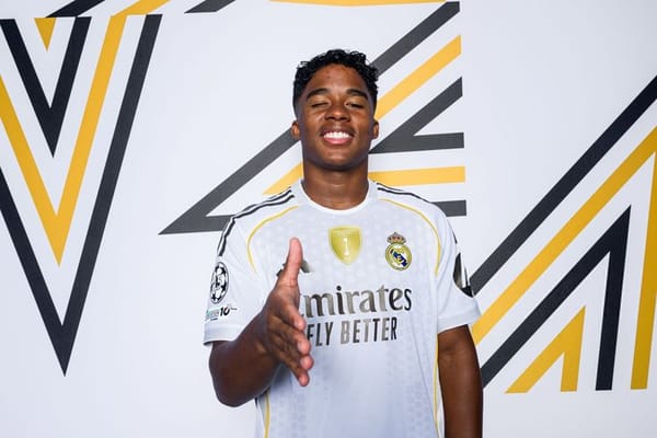 Endrick é emprestado ao Lyon pelo Real Madrid