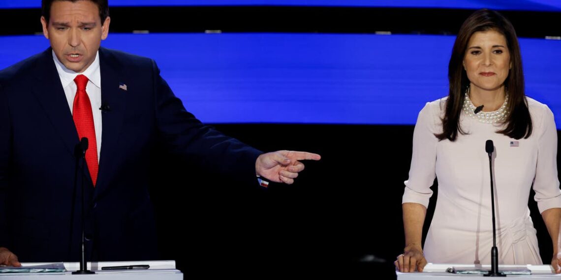 Destaques do debate republicano: os maiores confrontos entre Haley e DeSantis no palco de Iowa