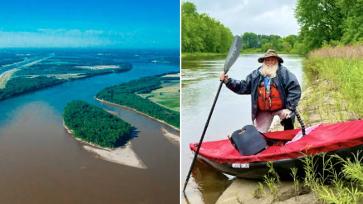 Tennessee Man, 87, The Oldest Person To Paddle Mississippi River