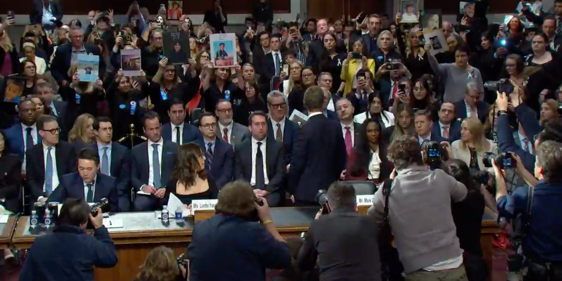 Mark Zuckerberg pede desculpas às famílias alvo de abuso nas redes sociais durante audiência sobre segurança infantil no Senado