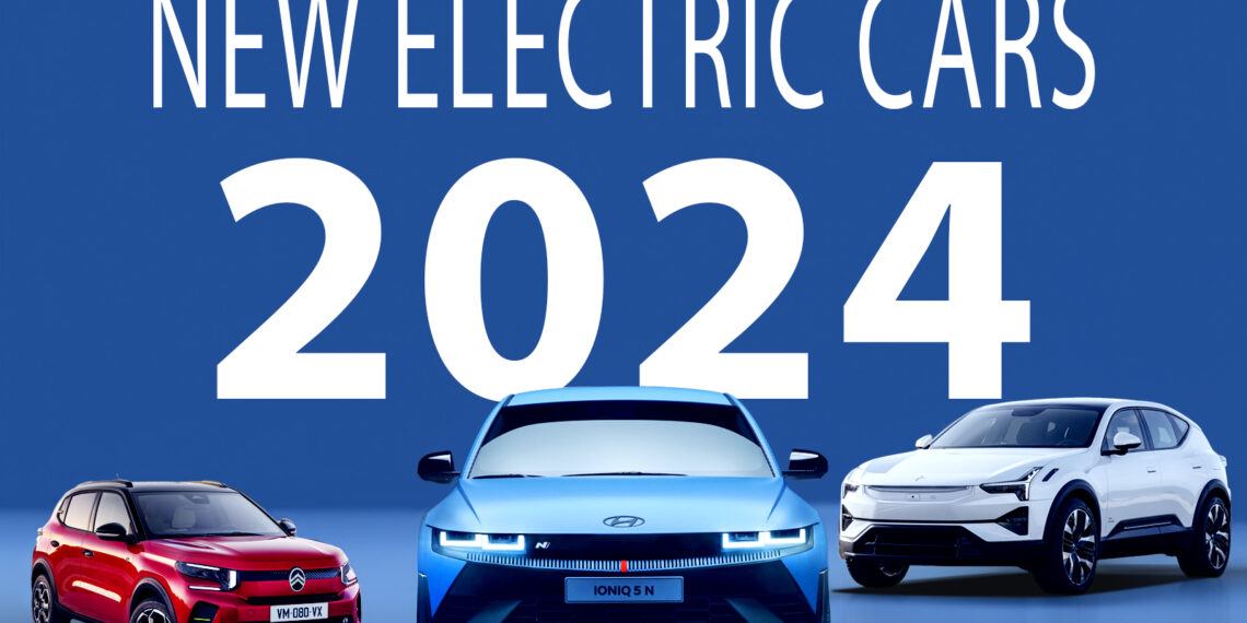 Novos carros elétricos chegando em 2024