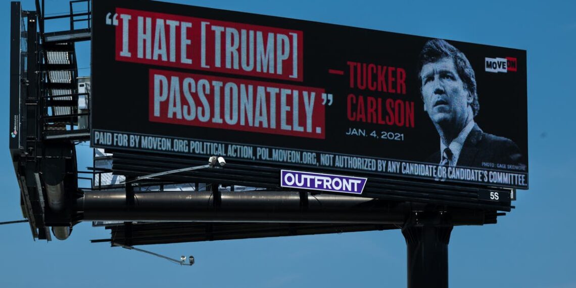 Tucker Carlson ‘certamente um candidato’ à escolha de vice-presidente de Trump, diz Don Jr