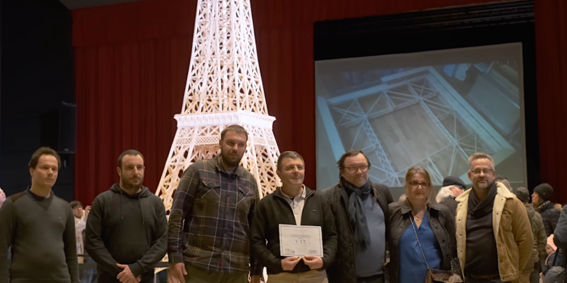 Afinal, Torre Eiffel Matchstick bate recorde após a reviravolta na 'montanha-russa emocional' do Guinness