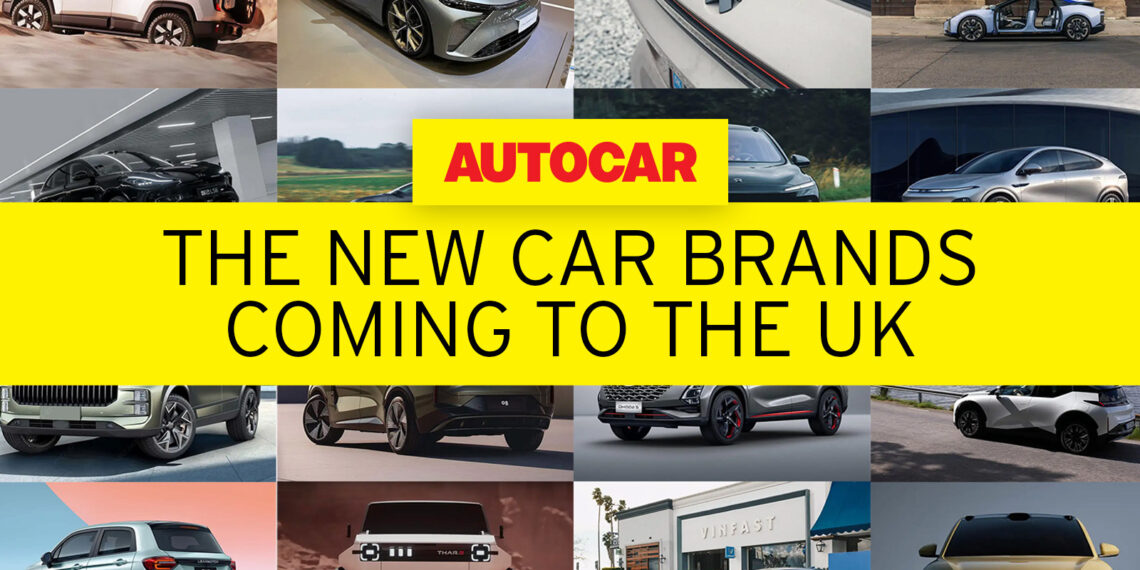 As novas marcas de automóveis chegando ao Reino Unido em 2026