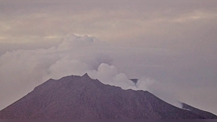Sakurajima volcano erupts sending smoke three miles high in Japan