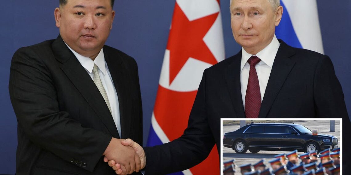 Kim Jong Un adiciona novidades à sua coleção de carros exóticos – uma limusine de Putin