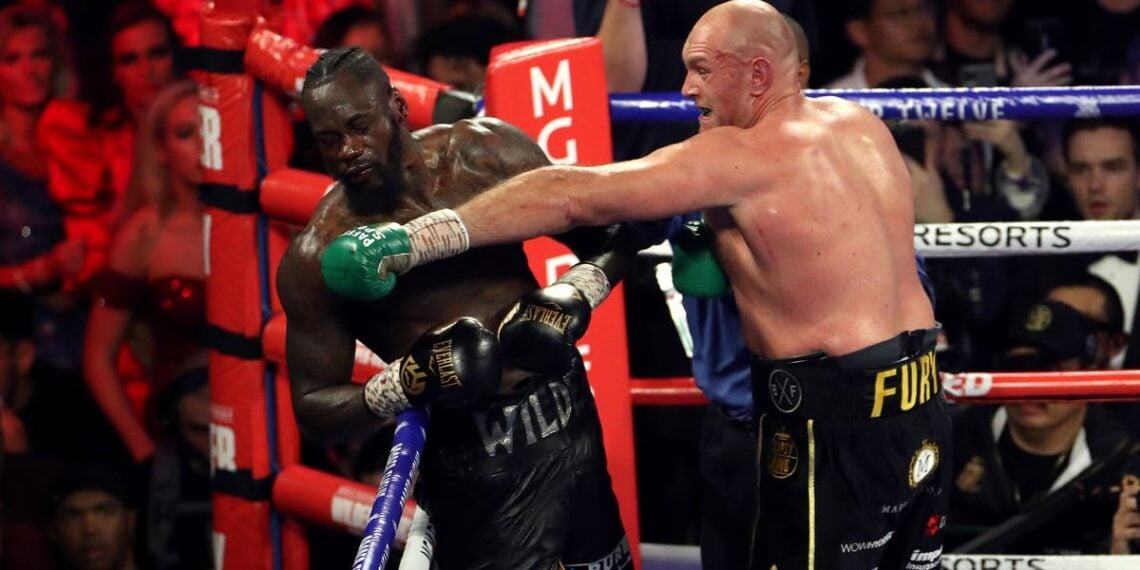 Neste dia de 2020: Tyson Fury desmonta Deontay Wilder em Las Vegas