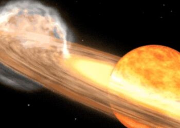 Explosão cósmica para criar uma 'nova estrela' brilhante no céu noturno por vários dias