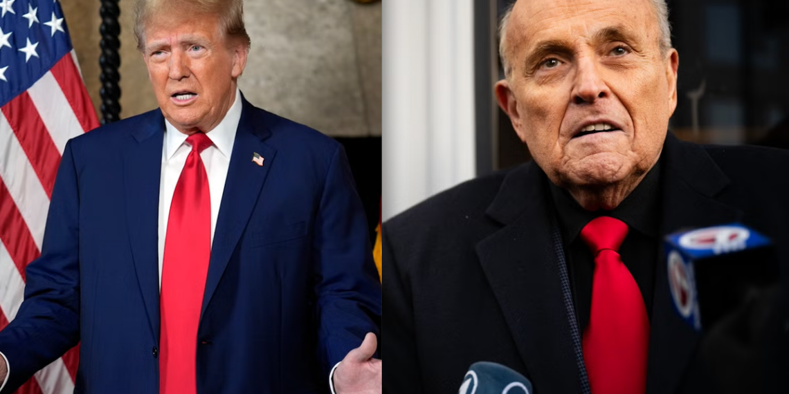 Giuliani não quer processar Trump em US$ 2 milhões.  Seus credores podem obrigá-lo a fazer isso de qualquer maneira