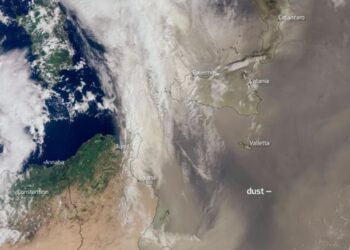 Nuvem de poeira do Saara causa poluição do ar no sul da Europa