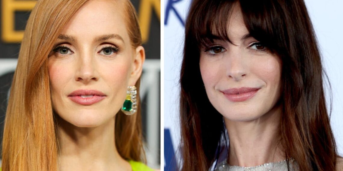 Jessica Chastain confessa que teve dificuldades em trabalhar com Anne Hathaway no set de ‘Maternal Instinct’