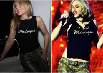 Madonna e Kylie Minogue cantam juntas pela primeira vez na turnê Celebration