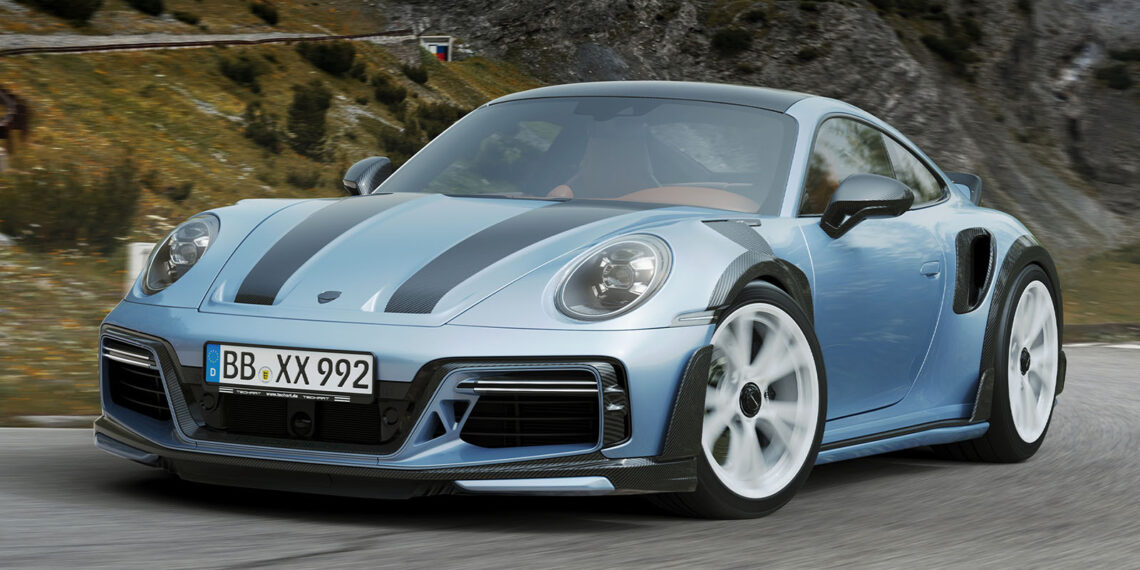 O afinador alemão Techart dá ao Porsche 911 Turbo S até 789 cv