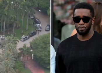 Duas mansões do rapper Diddy foram invadidas pelas forças de segurança em Los Angeles e Miami, segundo reportagem