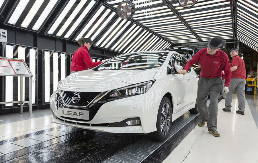 Relatórios: A produção do Nissan Leaf terminará em Sunderland esta semana