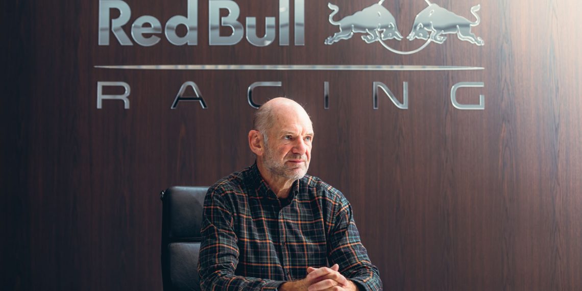 Relatório: Adrian Newey deixará a Red Bull