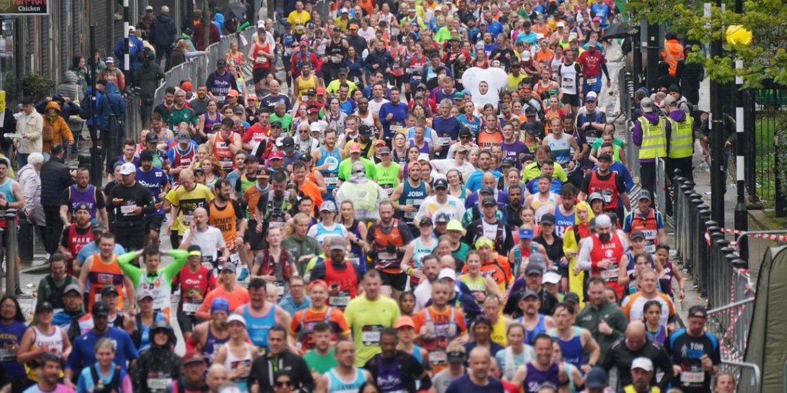 Cédula da Maratona de Londres: Como posso participar da corrida do próximo ano?