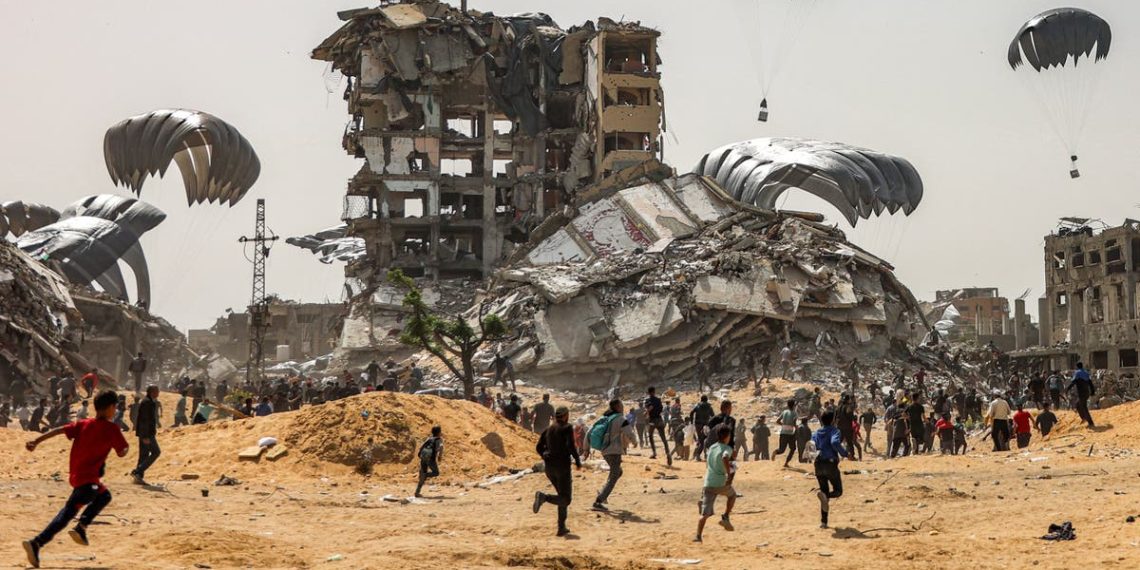 EUA planejam construir cais de ajuda a Gaza com a marca de 'cortina de fumaça' para permitir a invasão israelense de Rafah