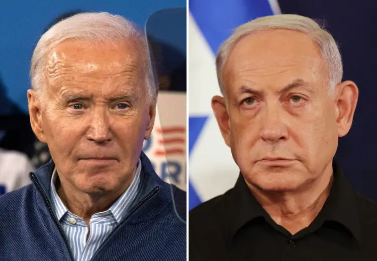 Joe Biden conversa com Benjamin Netanyahu enquanto parente de refem