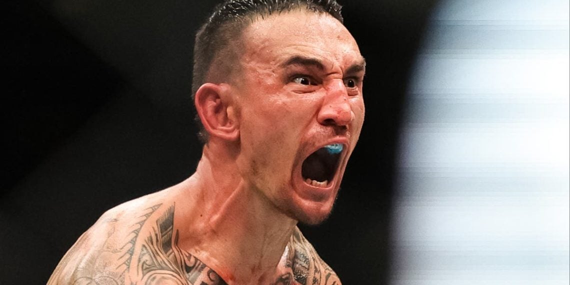 Max Holloway enfrenta Justin Gaethje com o melhor nocaute de todos os tempos no segundo final da luta do UFC 300