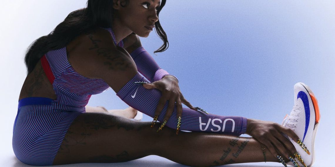 'Meu hoo haa vai sair': as roupas olímpicas da Nike nos EUA precisam de 'vigilância constante do pube', dizem atletas frustrados