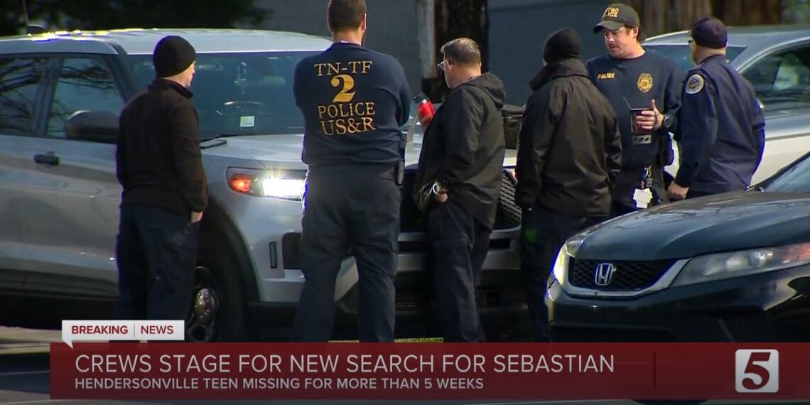 Nova busca em andamento por Sebastian Rogers enquanto os investigadores confirmam que os óculos encontrados não eram dele