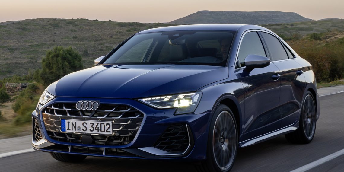 2024 Audi S3 recebe aumento de potência e divisor de torque RS