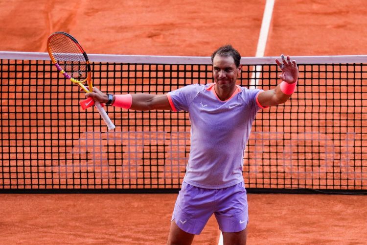 Rafael Nadal vence Darwin Blanch no Madrid Open