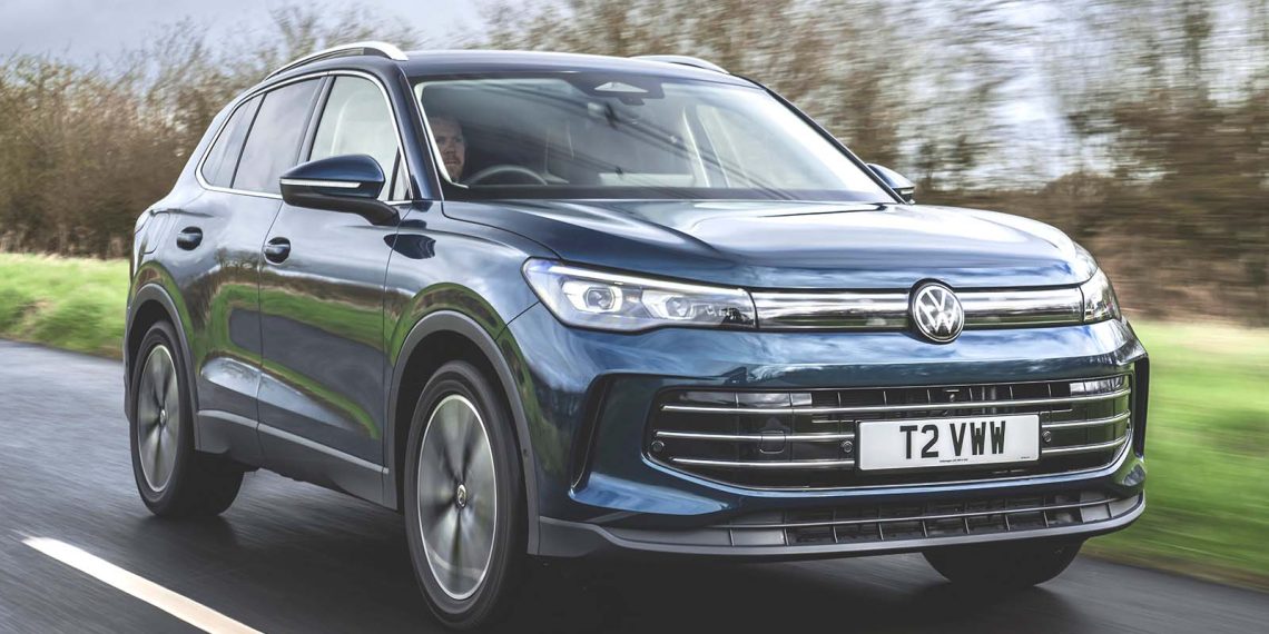Volkswagen Tiguan review front three quarter lead