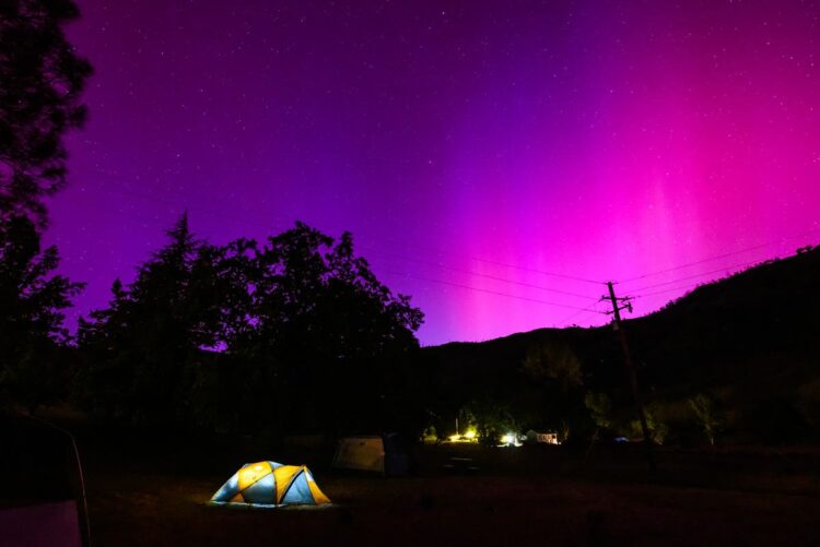 Aurora Boreal Onde pode ser vista nos EUA no fim