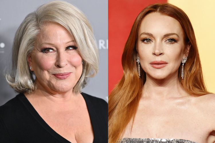 Bette Midler lamenta nao ter processado Lindsay Lohan por confusao