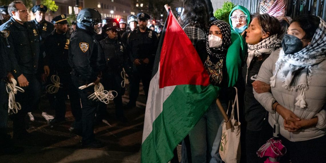 Como a Universidade de Columbia se tornou a força motriz por trás dos protestos contra a guerra em Gaza