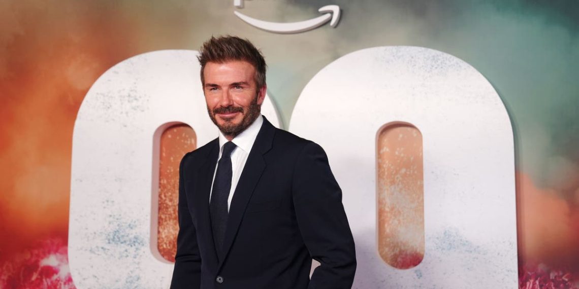 David Beckham espera que o documentário 99 inspire jogadores de baixo desempenho do Man Utd