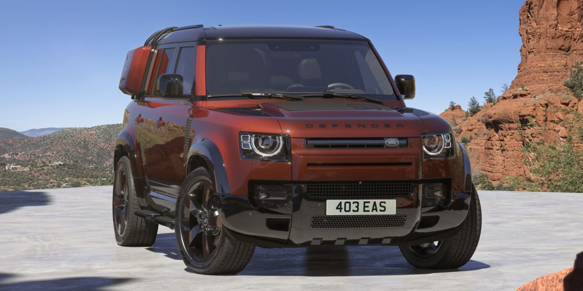 Land Rover Defender dispensa gasolina de seis cilindros para V8 superalimentado
