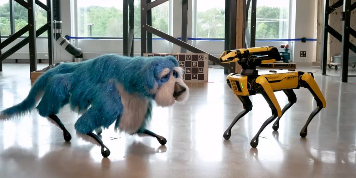 O cão-robô da Boston Dynamics recebe uma reforma de fantasia realista