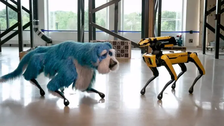O cao robo da Boston Dynamics ganha um makeover de fantasia