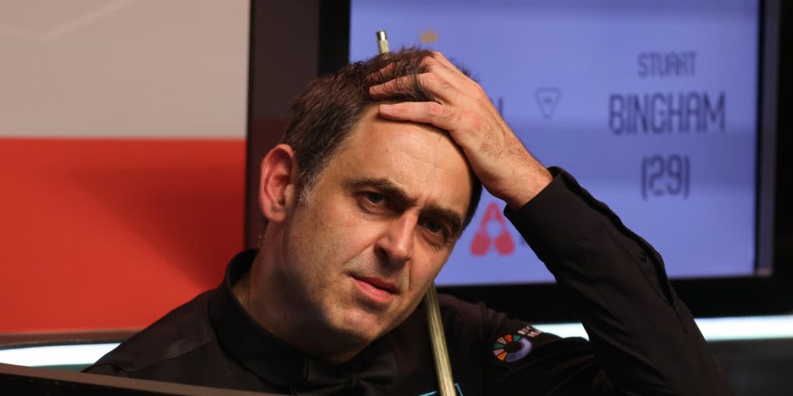 Ronnie O'Sullivan é eliminado do Campeonato Mundial de Snooker nas quartas de final