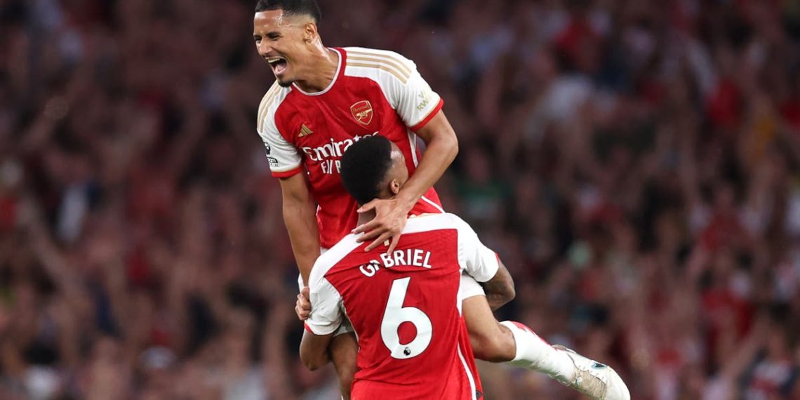 William Saliba e Gabriel: Por que a dupla antiquada do Arsenal representa a evolução de Mikel Arteta