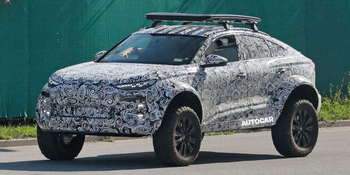 Carro de teste misterioso da Audi sugere 4x4 elétrico extremo