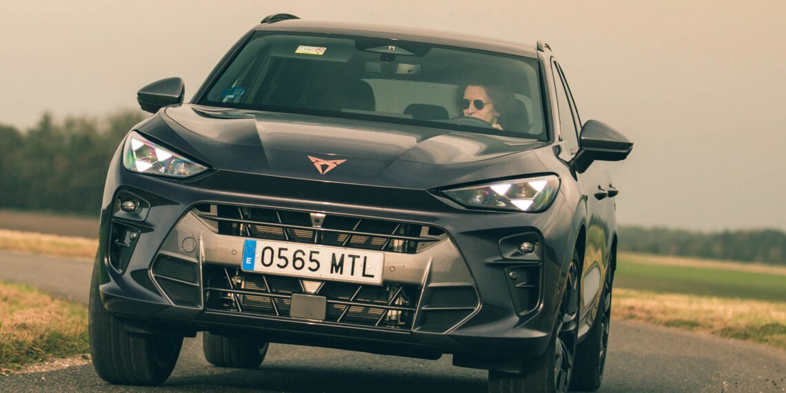 01 Cupra Terramar PHEV 2024 review lead cornering