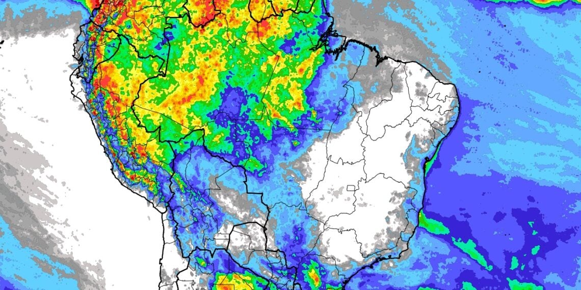 Veja onde mais vai ter chuva no Brasil nesta semana - MetSul.com