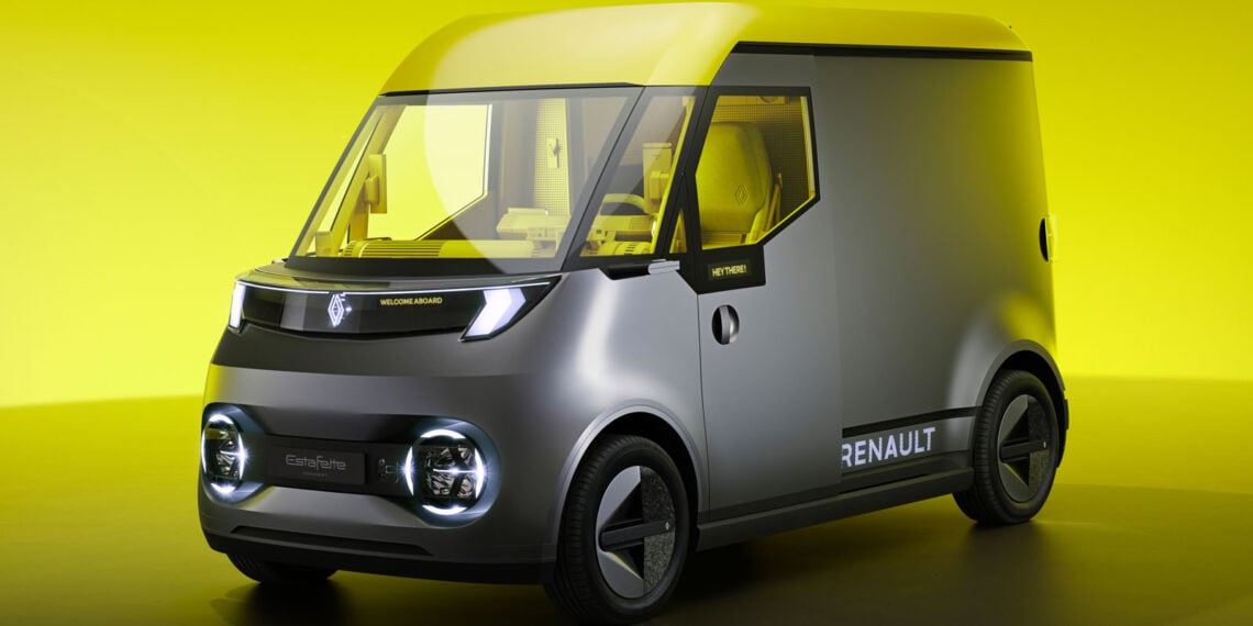 Renault Estafette renasce como van futurista para cidades