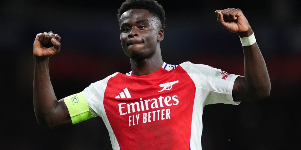 Bukayo Saka alerta os rivais do Arsenal pelo título: 'Este é o nosso ano'