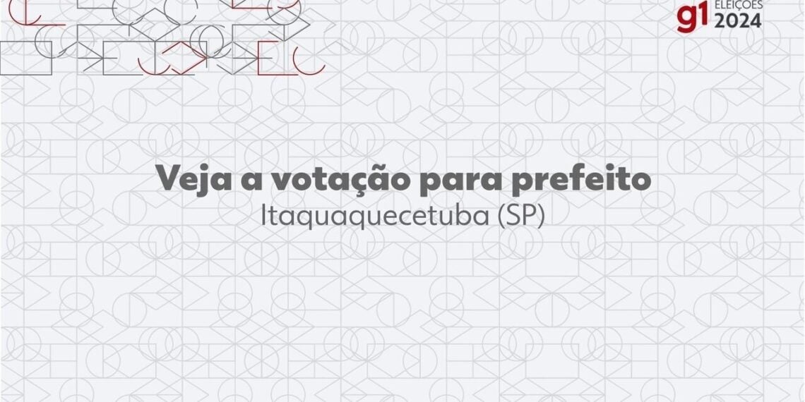 Eleições 2024: veja a votação para prefeito em Itaquaquecetuba (SP) - G1