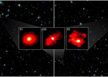 Telescópio da NASA descobre galáxias assustadoras e ultramassivas do tipo 'Monstro Vermelho' no início do universo