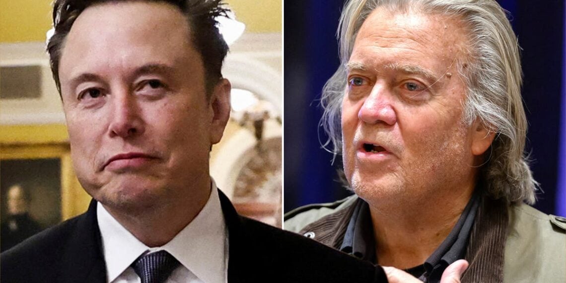 ‘Vou fazer com que ele saia daqui até o dia da posse’: Steve Bannon intensifica sua guerra com Elon Musk