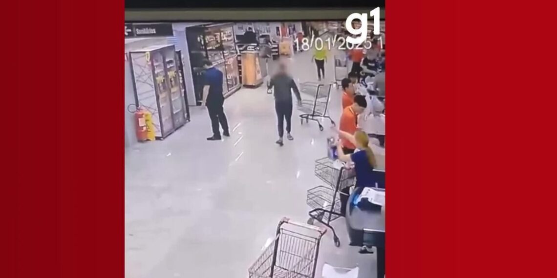 Saiba quais reclamações da esposa motivaram homem a agredir gerente de supermercado com pá em MT - G1