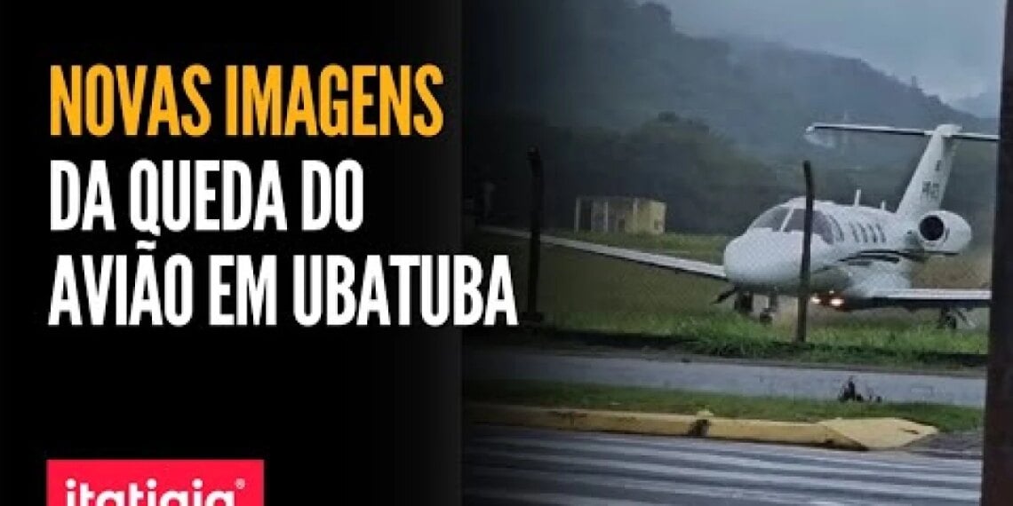 Queda de avião em Ubatuba: mineiro grava imagens impressionantes - Itatiaia