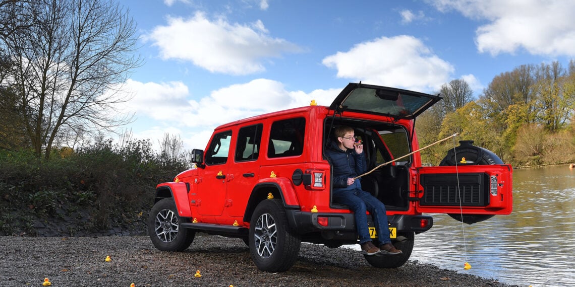 Quack on: Trazendo Jeep Ducking para o Reino Unido com um Wrangler